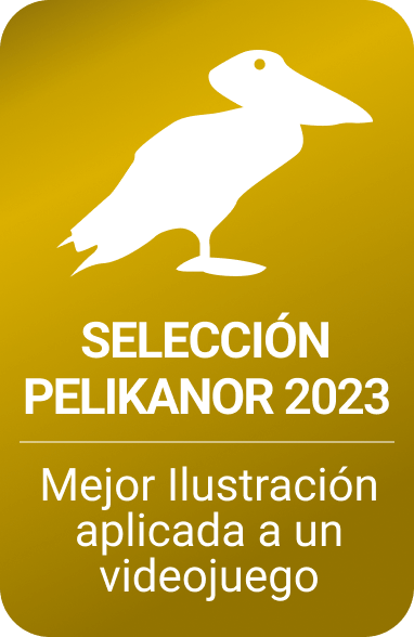 SELECCIÓN PELIKANOR 2023 - Mejor Ilustración aplicada a un videojuego